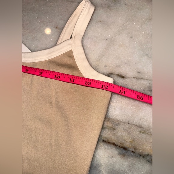 NWT Madewell Size XS Women's Beige Tank Top - Picture 8 of 10